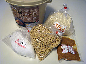味噌作り材料
