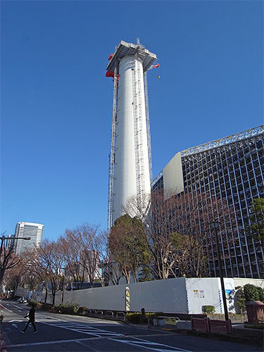 目黒清掃工場解体中