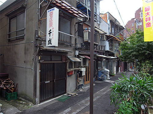 富沢町バラック建築