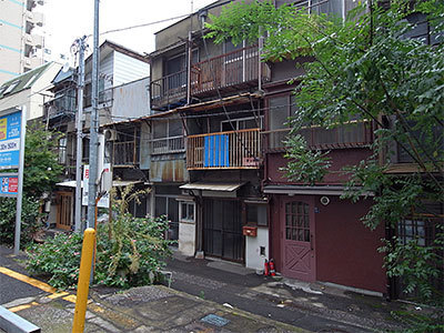 富沢町バラック建築