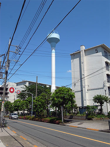都営本羽田2丁目第3アパート給水塔