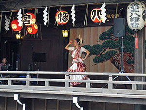渋谷金王八幡宮神楽殿