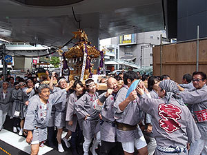 渋谷金王八幡宮例大祭神輿渡御