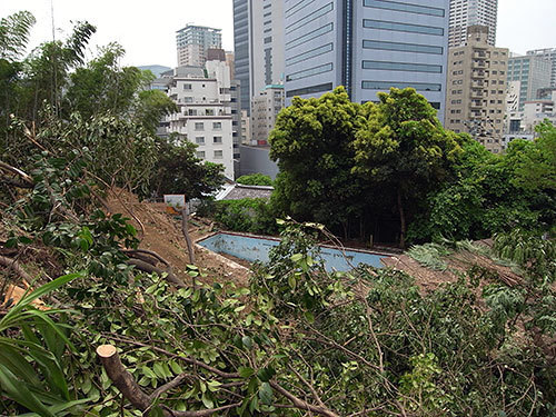 廃墟階段上(北品川)