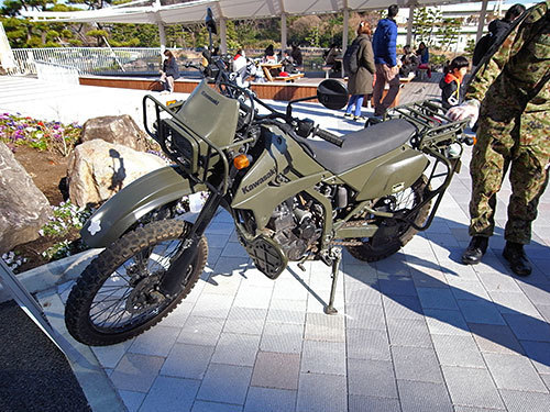 軍用バイク（しながわ水族館）